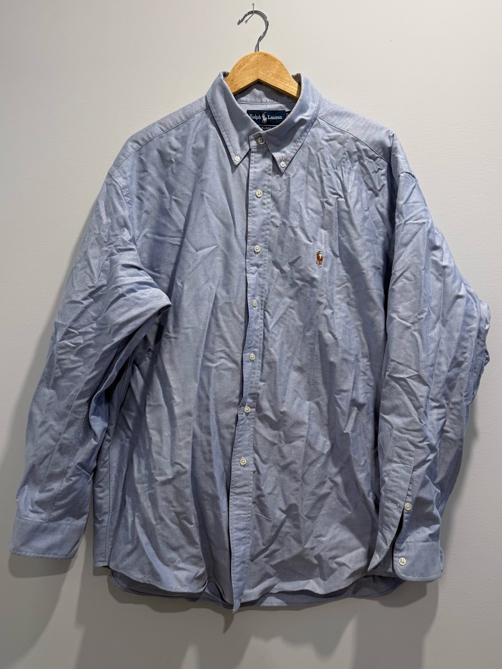 Polo by Ralph Lauren Light Blue Button-Down Oxford Shirt